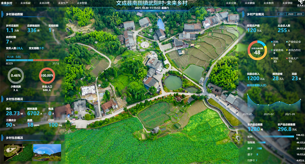 南田隐居武阳未来乡村