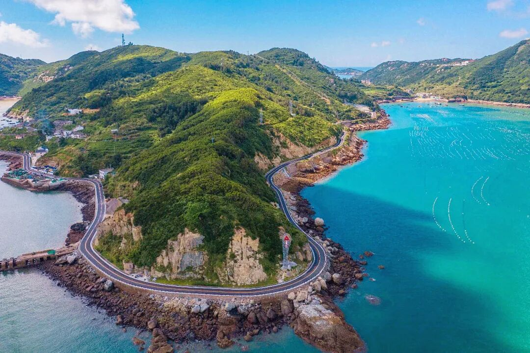 去南麂岛别只盯着沙滩!“彩虹公路”美如画,拿下国家级称号!
